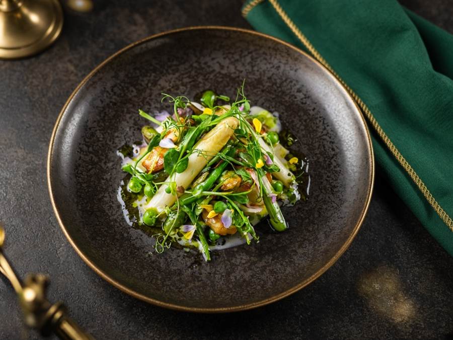 Assiette gastronomique de saison chez ChopHoods